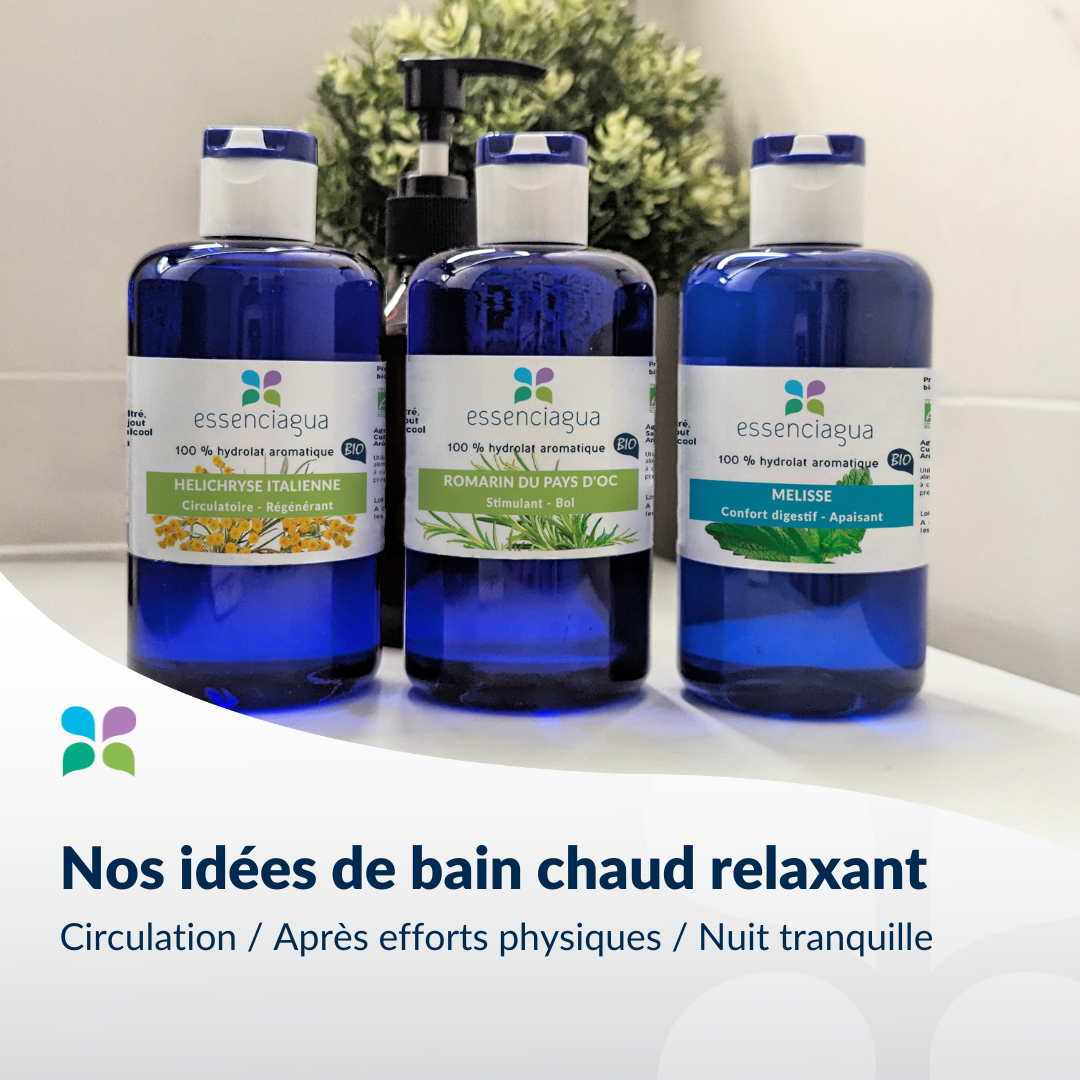 Faites-vous plaisir en plongeant dans un bain chaud aromatisé !